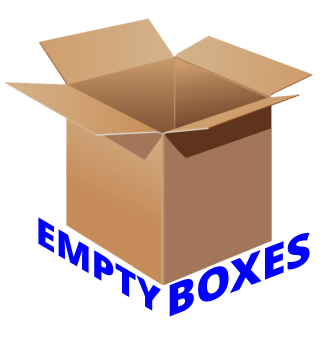 Empty box supplies