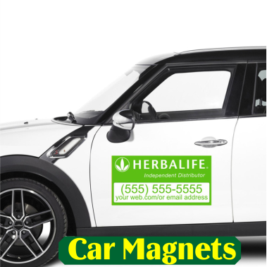 Magnetic Sheets for Removable Vehicle and various Business Branding